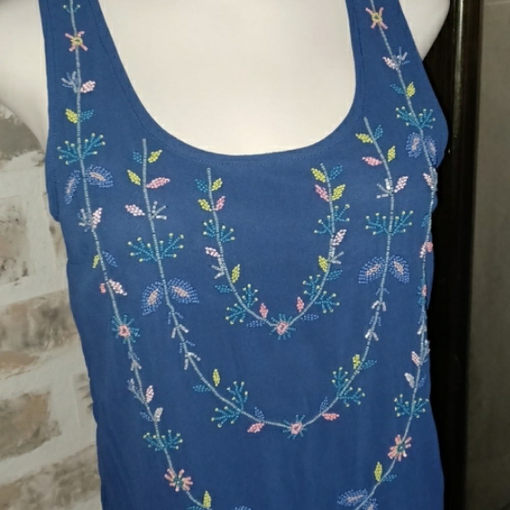 🦄LC Lauren Conrad Beaded Top